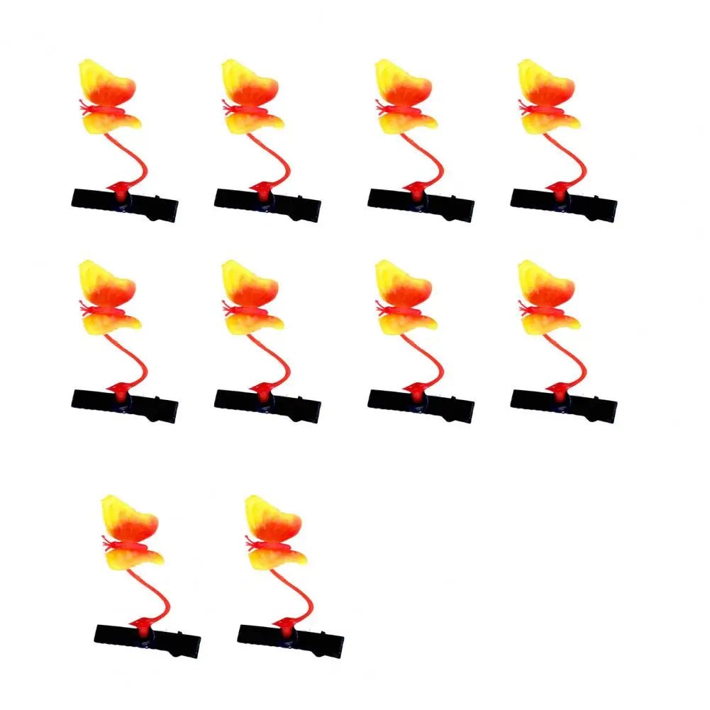 Ppring flower sprout hair clip set – 10pcs rave hair clips Luxury Ravewear by GLAM Ravewear