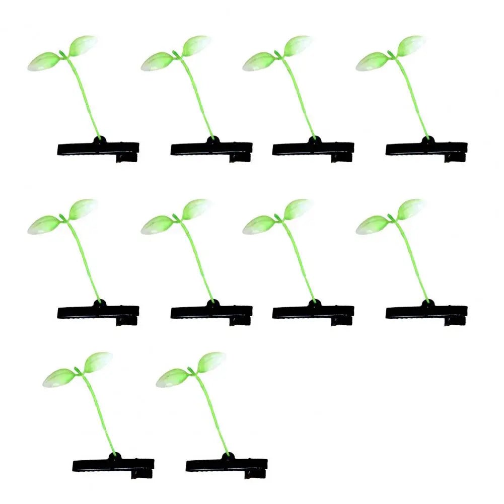 Ppring flower sprout hair clip set – 10pcs rave hair clips Luxury Ravewear by GLAM Ravewear