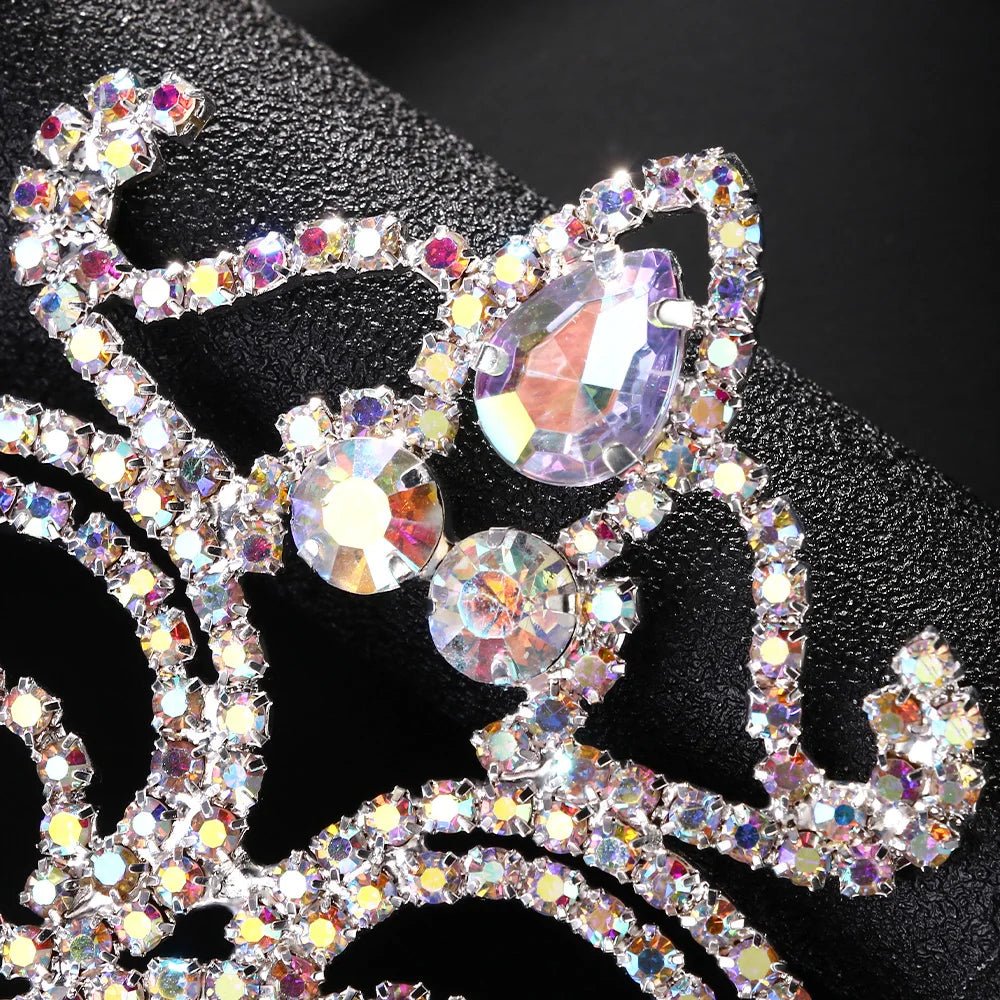 Sexy Crystal Leg Jewelry Accessory Luxury Ravewear by GLAM Ravewear